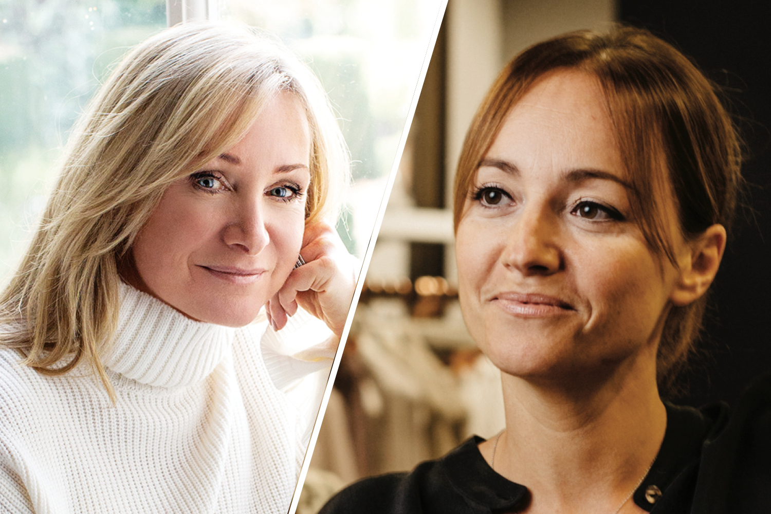 Paula Nickolds and Chrissie Rucker