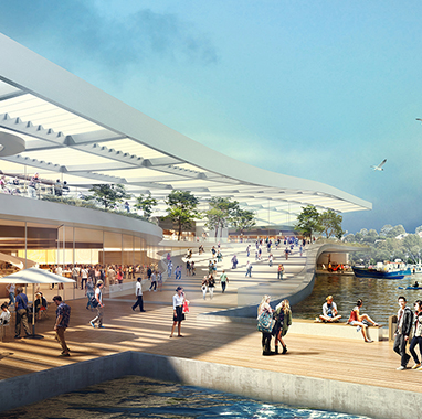 3XN Architects with BVN, Aspects Studio & WallnerWeiss - Sydney Fish Market